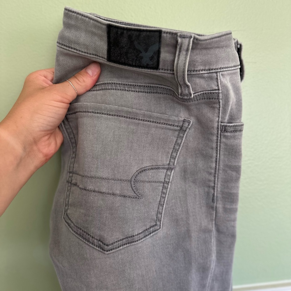 American Eagle Grey Jegging